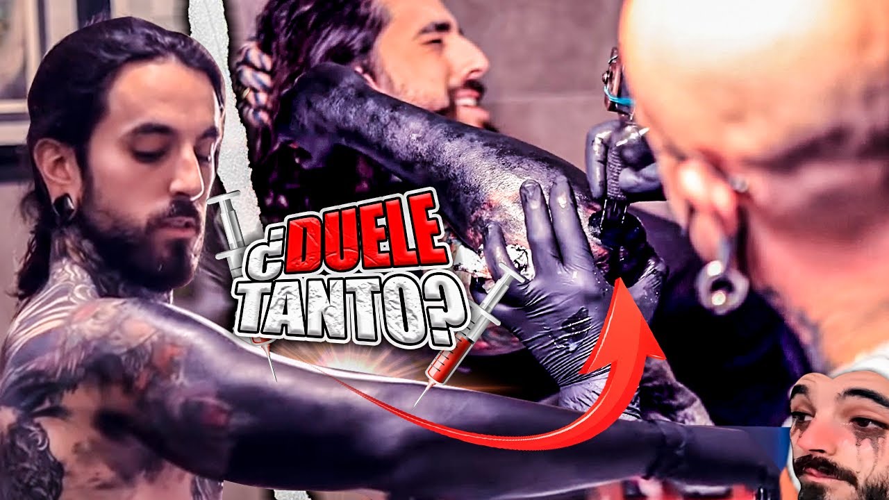 ¿CUÁNTO DUELE realmente TATUARSE un BLACKOUT en TODO EL BRAZO? 🥵