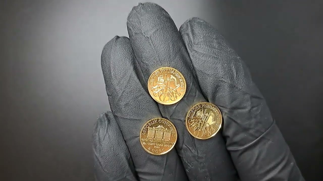 Gold Wiener Philharmoniker 1/25 oz