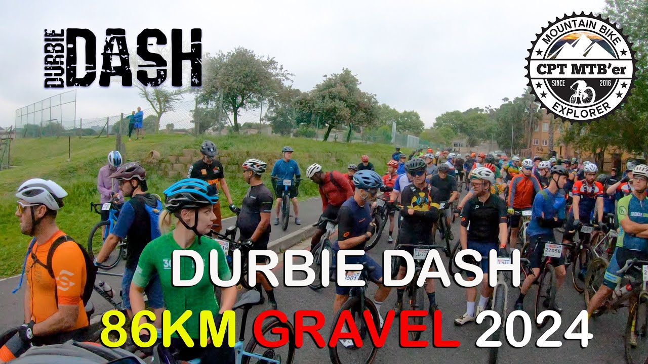 2024 DURBIE DASH | 86km Gravel Race Through Durbanville Farms – Tough Ride with Back Pain 💥🚴‍♂️