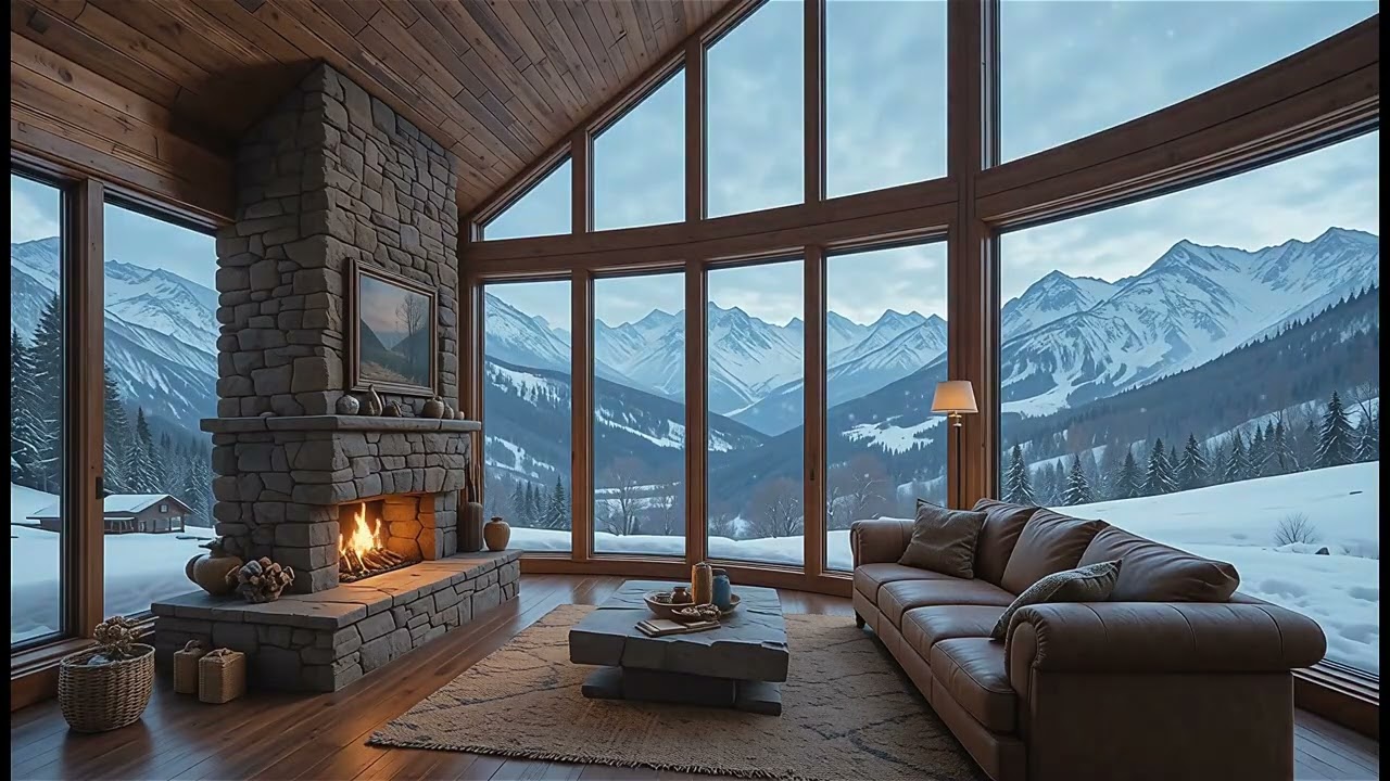 “Paz Interior entre Montañas de Hielo | Música para Relajación Profunda y Meditación