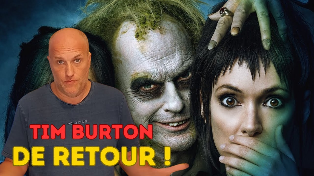 BEETLEJUICE BEETLEJUICE (Beetlejuice 2) - Critique du dernier Tim Burton !