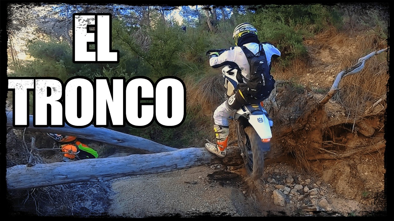 5 PILOTOS de ENDURO y un TRONCO en mitad de una TRIALERA [cap68]