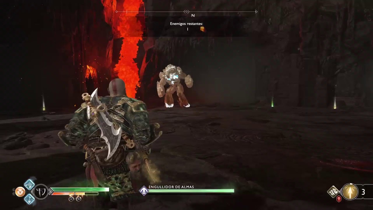 Consiguiendo el platino de God Of war Farmeando con aura