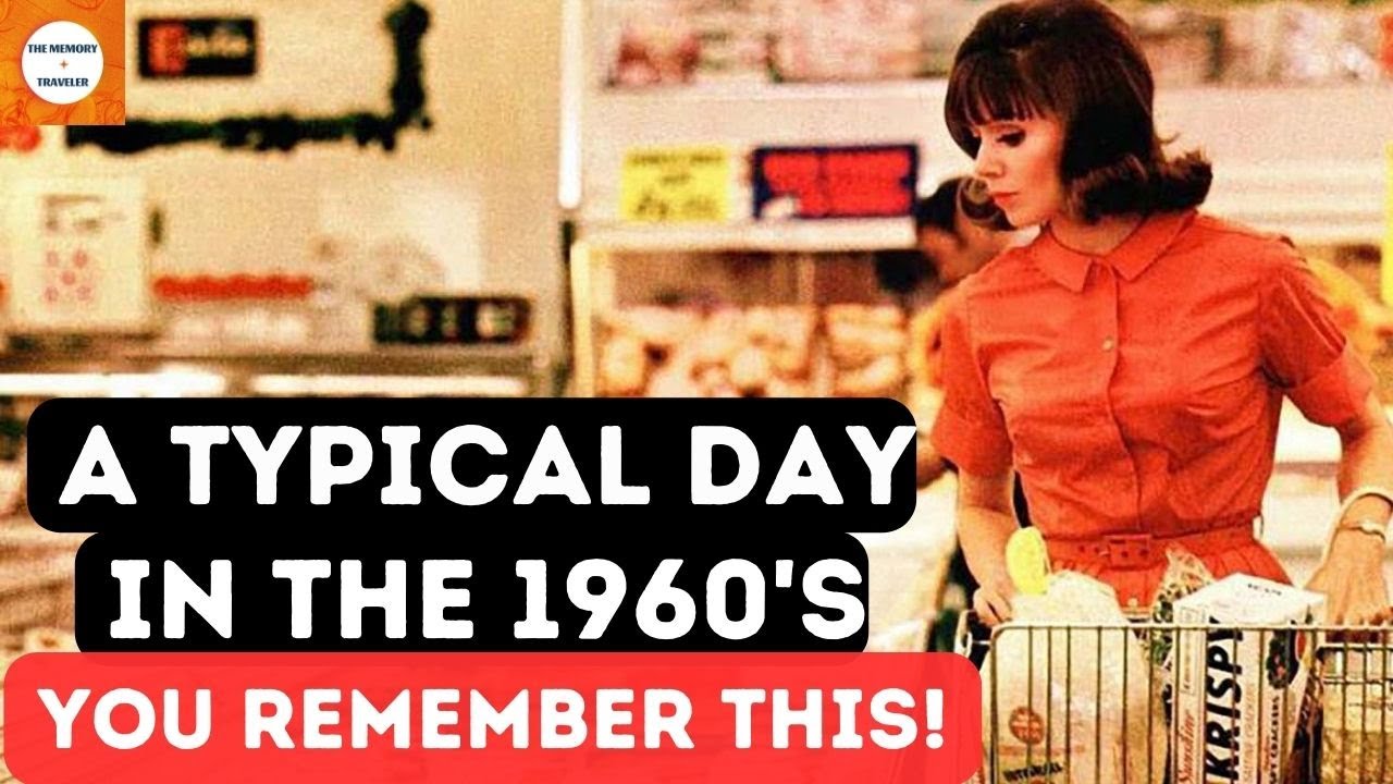 Day in the Life of a 1960s American Family - 24 Hours in 1960!
