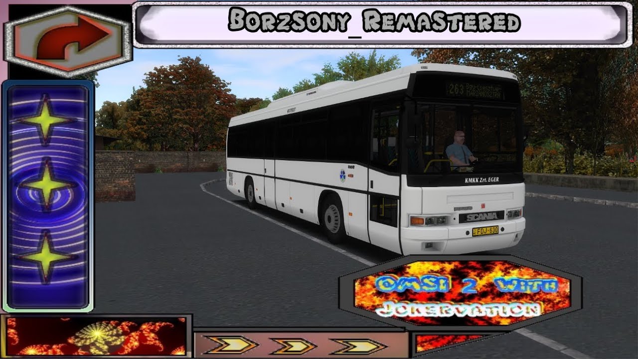 OMSI 2 with Jokervation | Borzsony_Remastered | 263 | Ikarus EAG 395