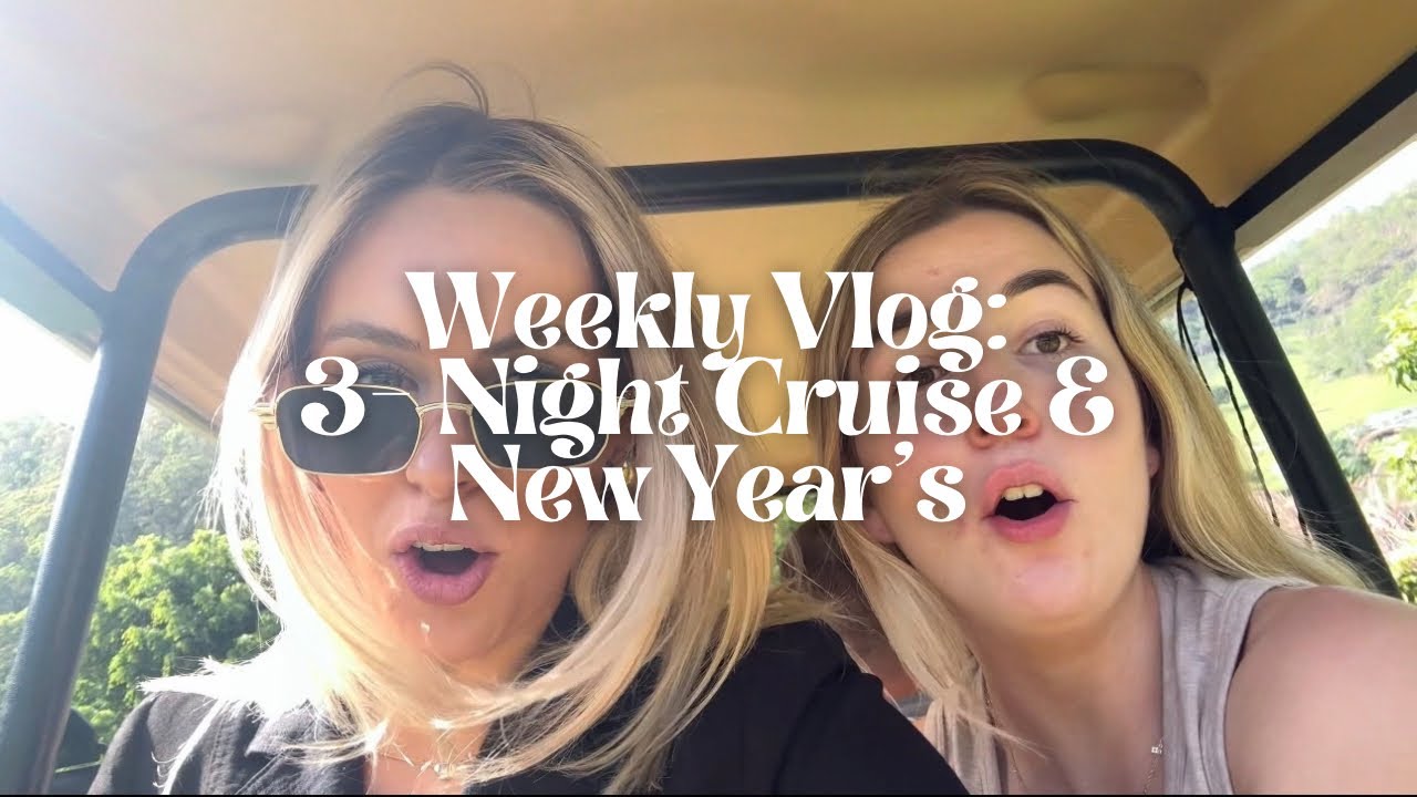3-Night Family Cruise & New Year’s Vlog!!