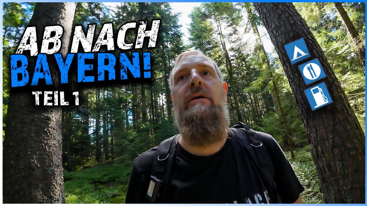 NOCH NICHTS BESONDERES, ANKUNFT BAYERN IN DER NACHT! 😳 SÜDDEUTSCHLAND TOUR 2023 - TEIL 1/8