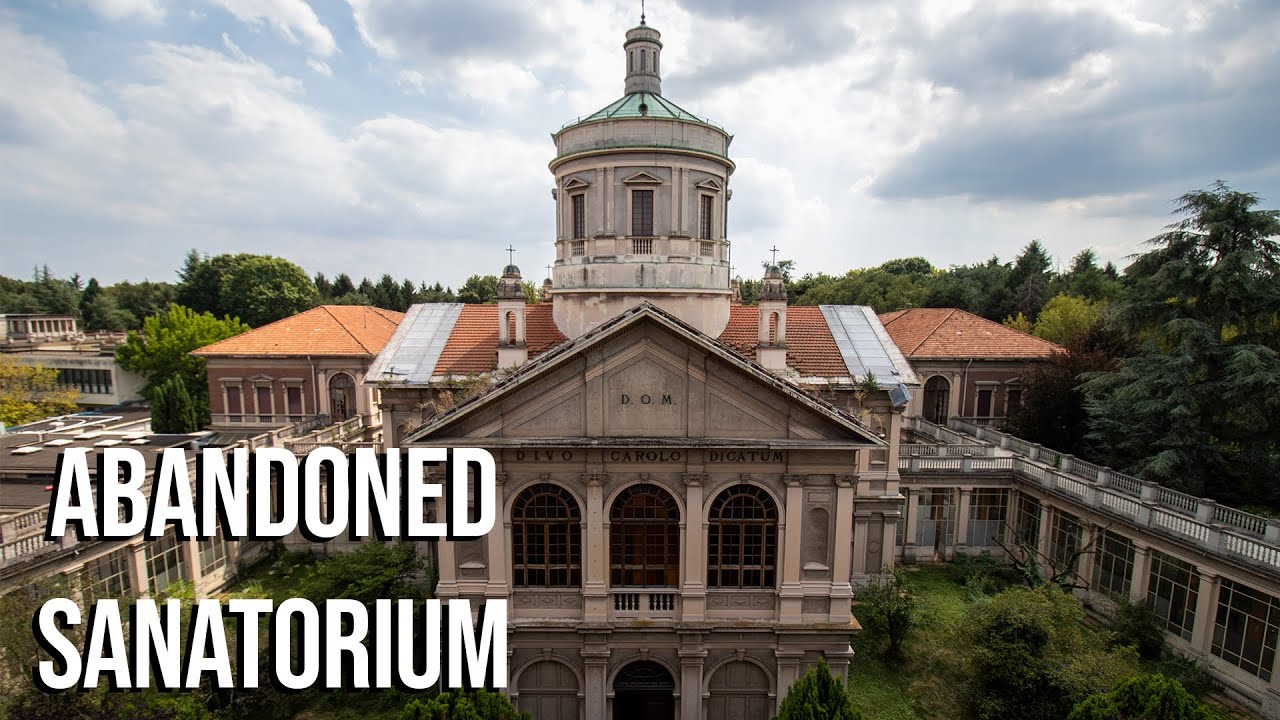 Exploring A Huge Abandoned Sanatorium - Found Gorgeous Church
