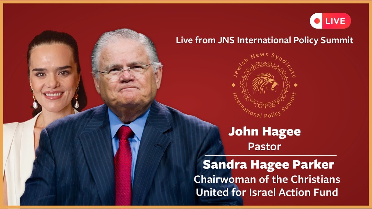 Pastor John Hagee & Sandra Hagee Parker address JNS International Policy Summit (Jerusalem, Israel)