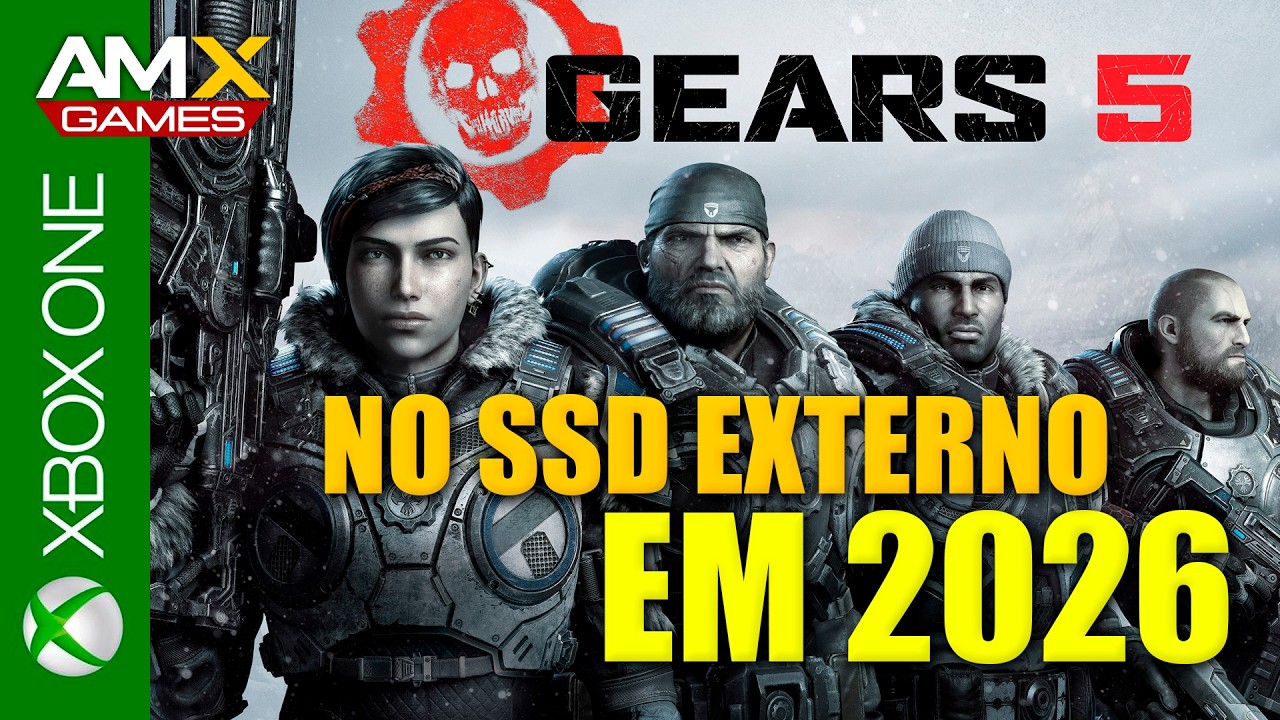 GEARS 5 com SSD EXTERNO no ONE FAT em 2026