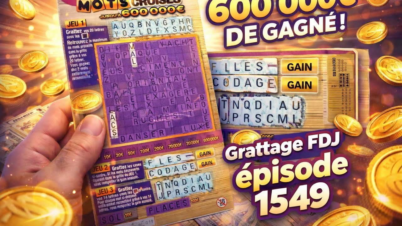 Grattage FDJ épisode 1549
