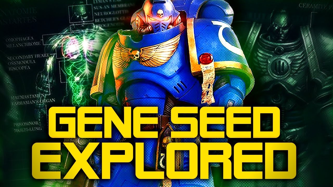 Анализ генного семени из Warhammer 40K | Аугментации и история космодесанта