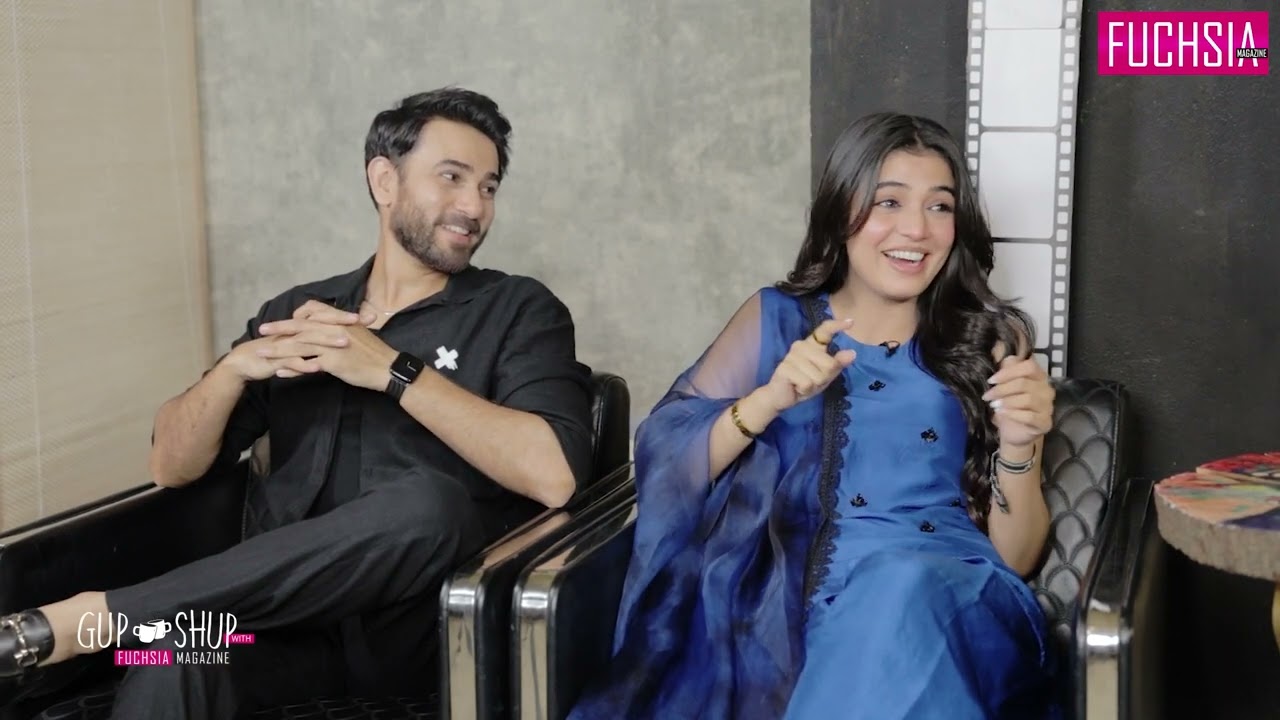 Ali Ansari & Laiba Khan On Performing Romantic Scenes | Kaffara | Pre Release | FUCHSIA Exclusive