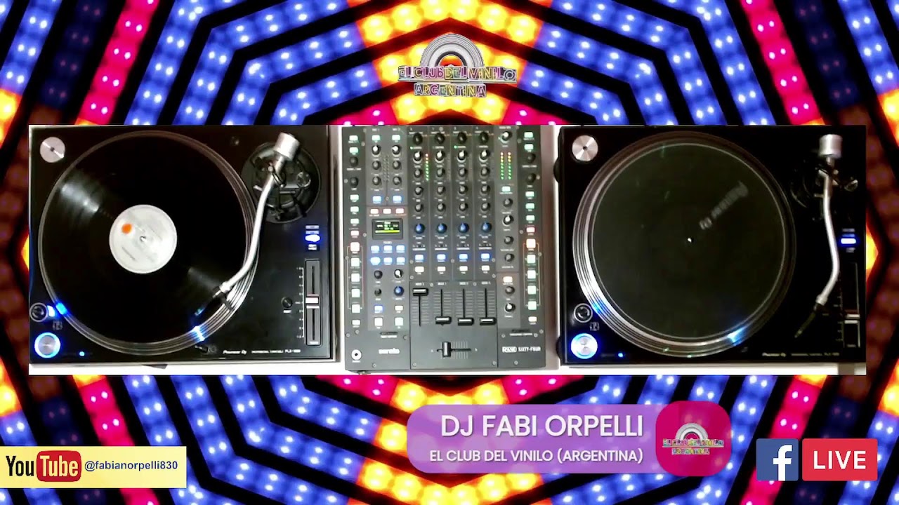 Transmisión en vivo de Fabian Orpelli-STREAMING 100% VINILO!!!