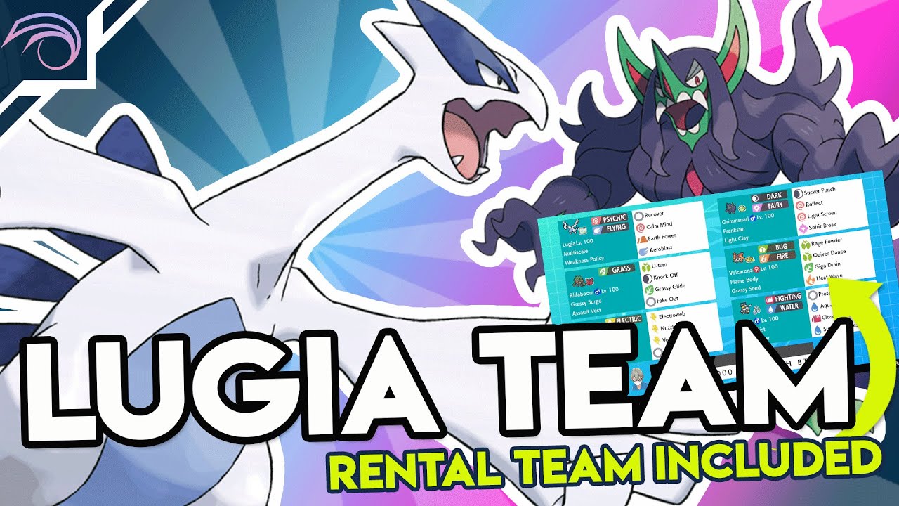 SERIES 10 LUGIA TEAM VGC 2021 Competitive Pokemon Sword and Shield