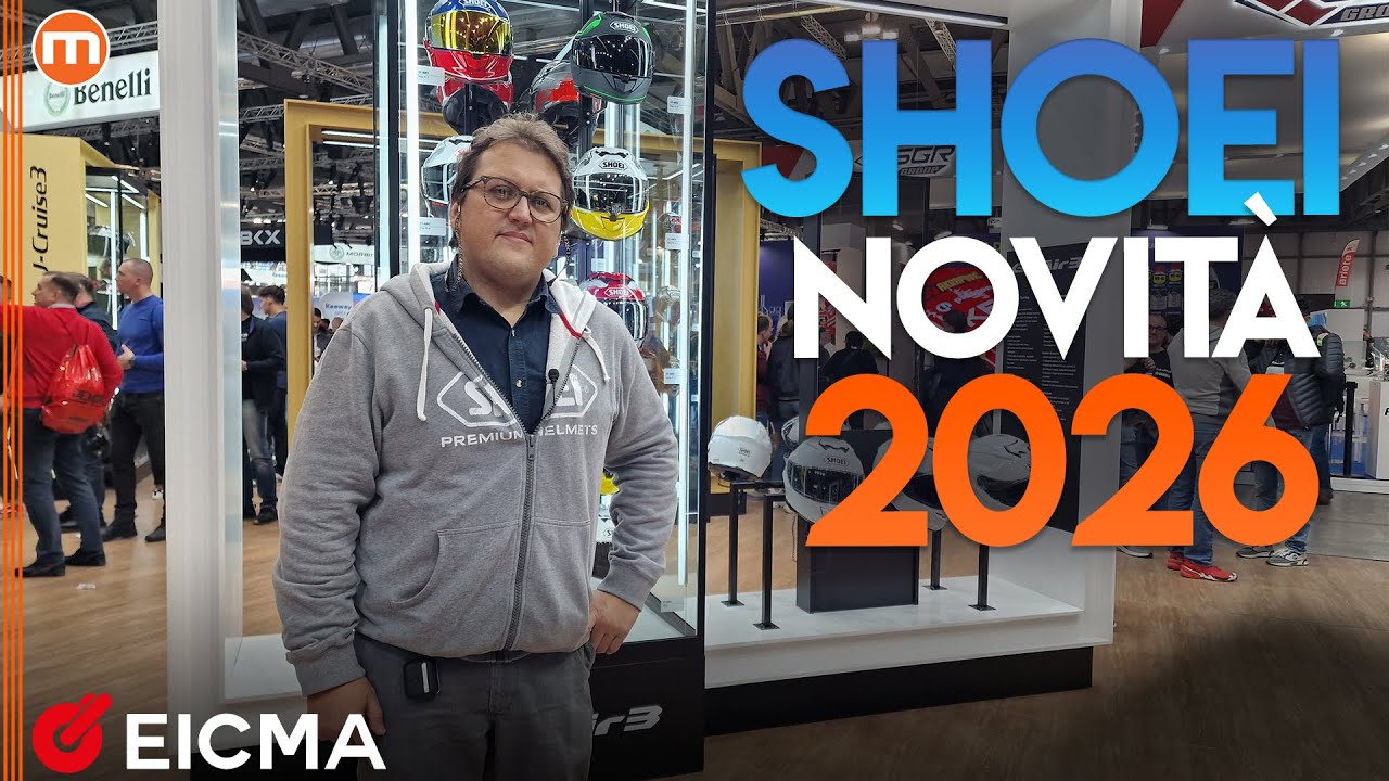 Shoei GT-Air 3 Smart | Il casco con Head-Up Display e le altre novità nel MotorUnboxing a EICMA 2025