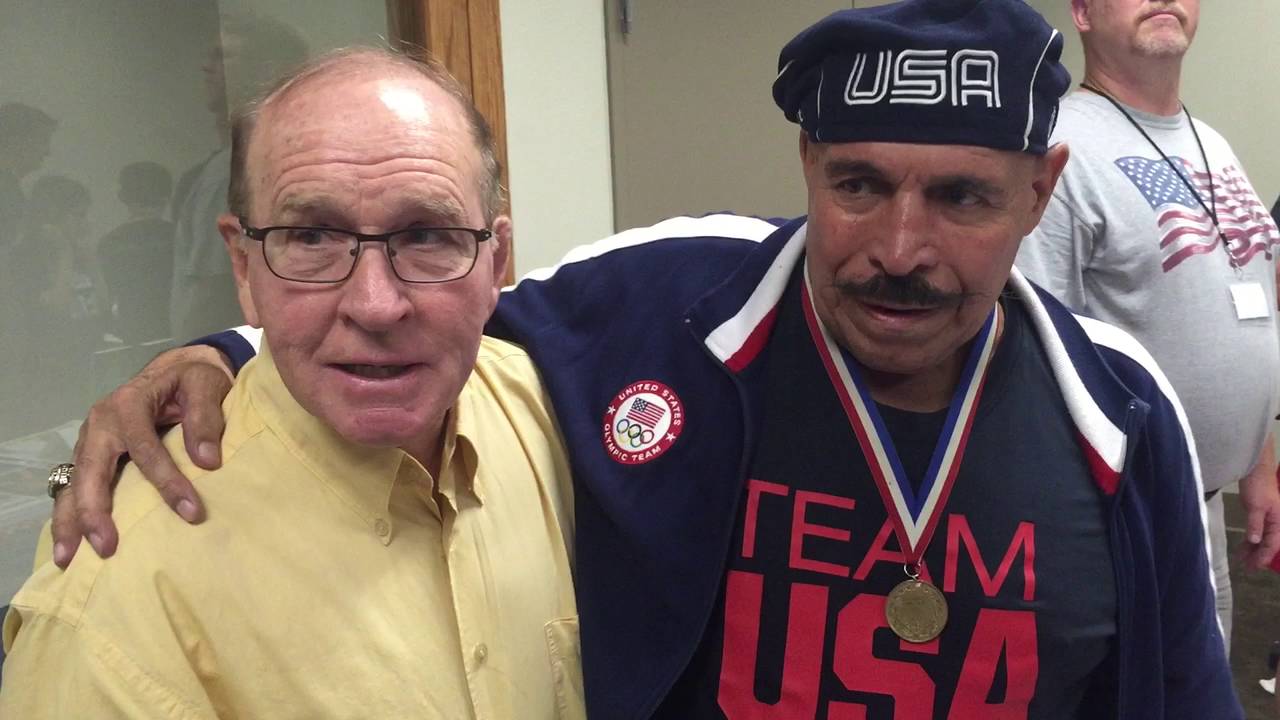 Iron Sheik and Dan Gable