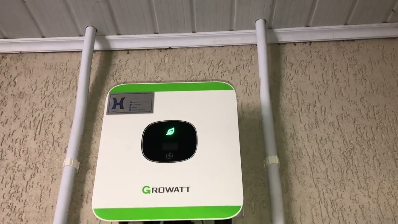 Inversor Growatt E como funciona