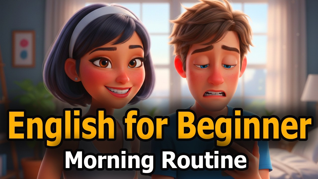 🔥 Master English Listening 📚 My Morning Routine Slow English Conversation 🎧🧠✍️🚀