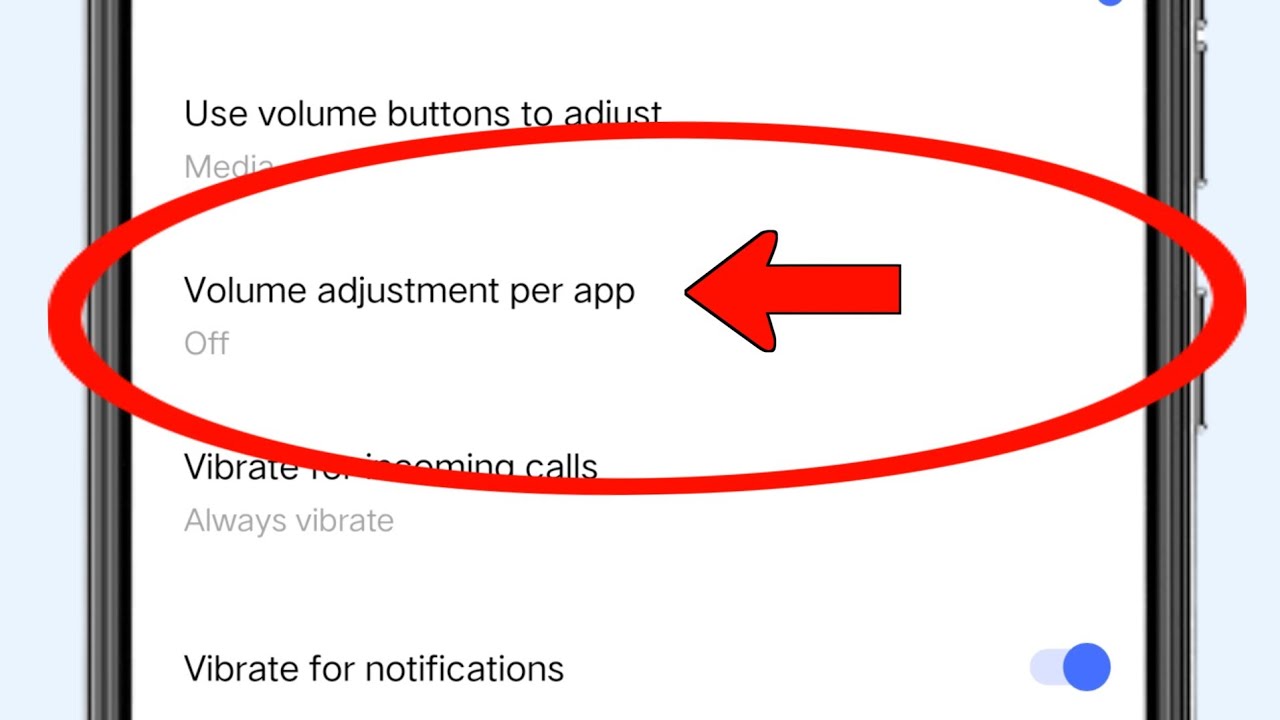 Volume adjustment per app | What is volume adjustment per app setting in your phone