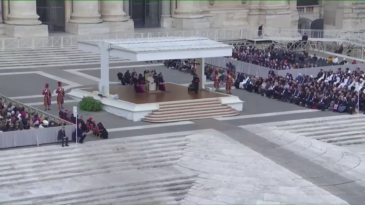 Leone XIV in preghiera per i bambini coinvolti nel conflitto