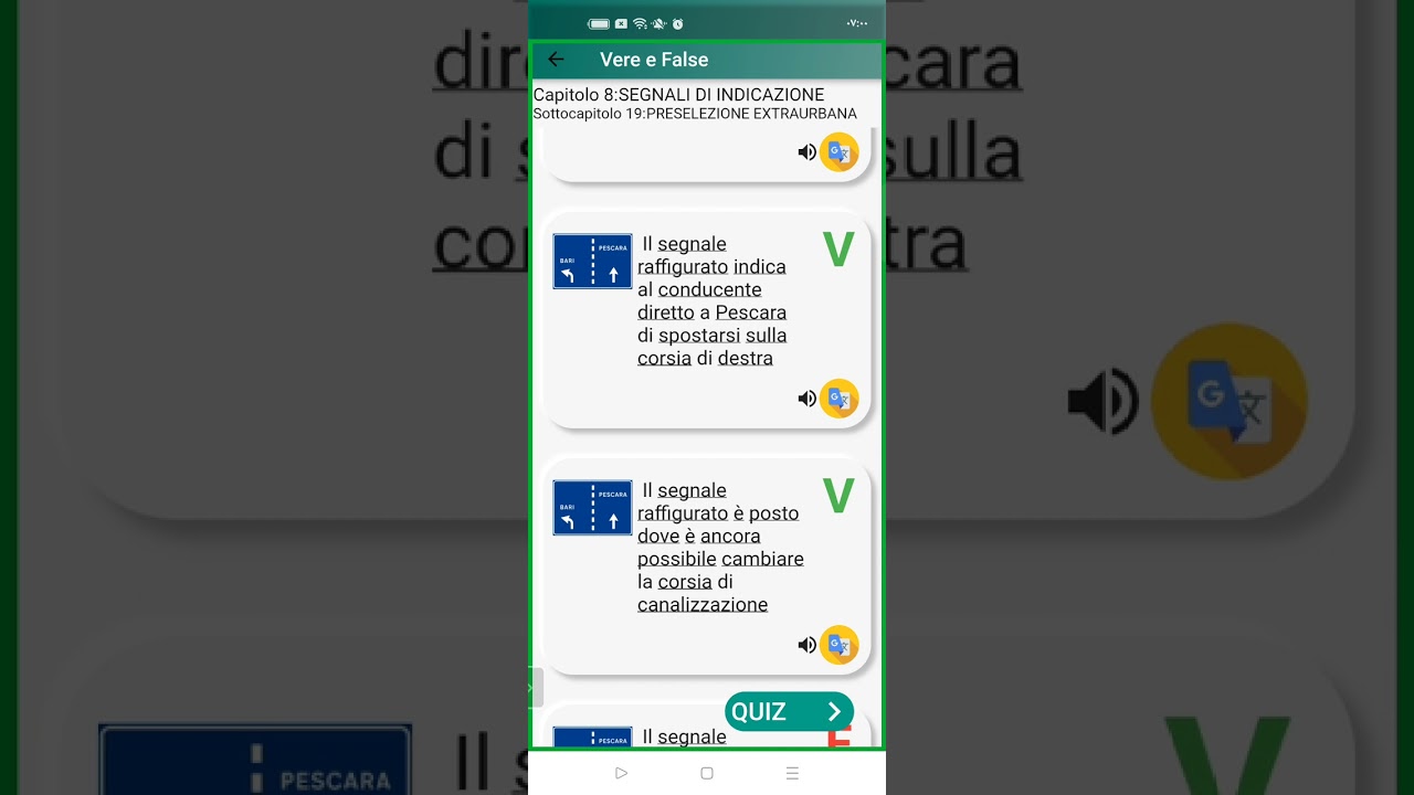شرح باب الإشارات الإرشادية( الجزء 3 ) segnali di indicazione