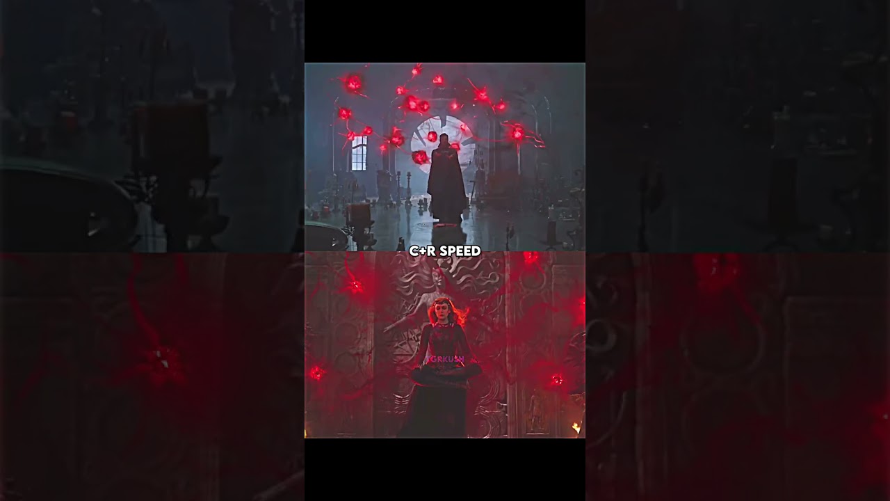 Doctor Strange vs Scarlet Witch #scarletwitch #doctorstrange #fyp #viral #marvel #mcu