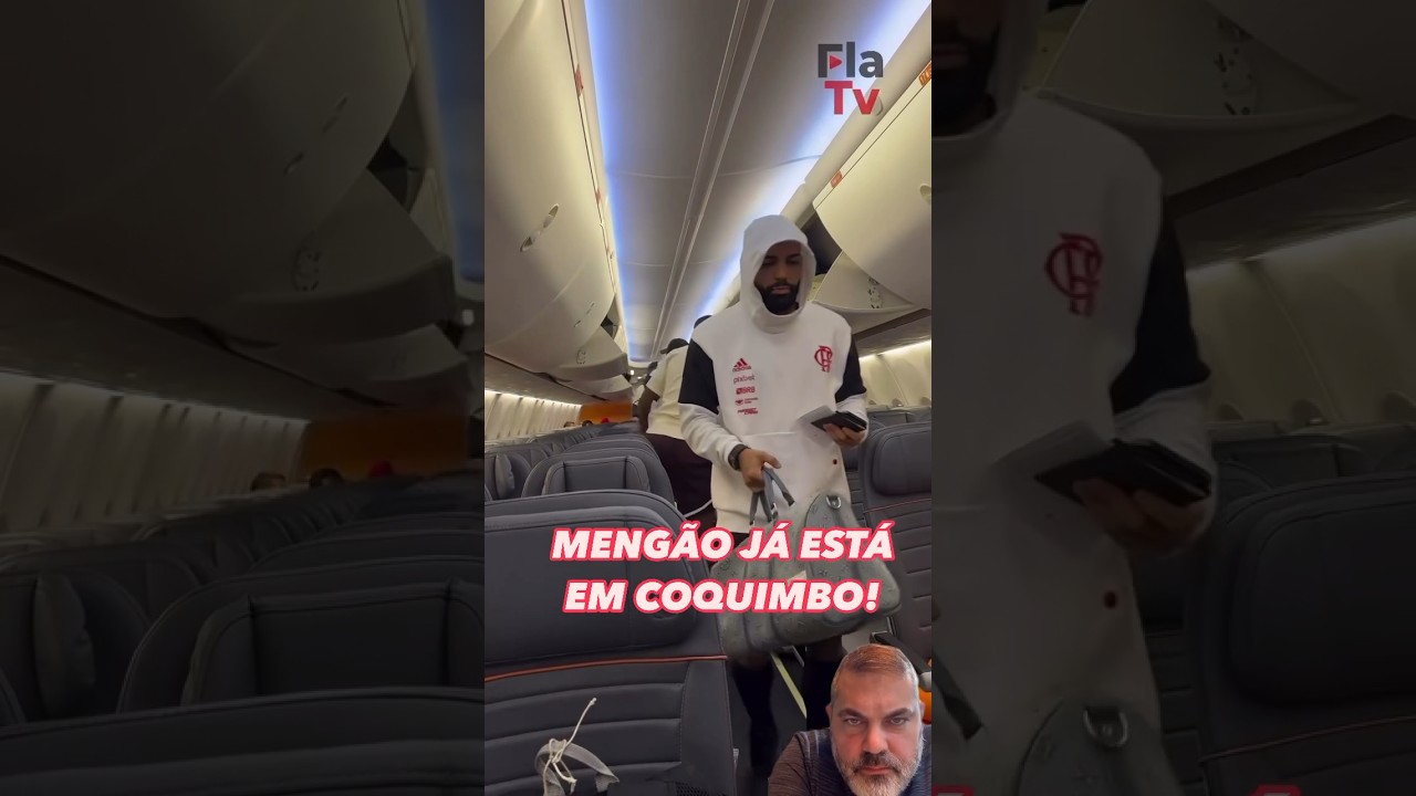 FLAMENGO J&Aacute; CHEGOU EM COQUIMBO! E T&Aacute; MUITO FRIO L&Aacute; NO CHILE!