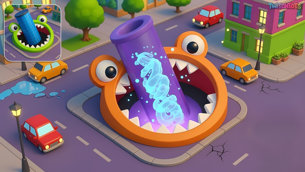 Hole.io - Gameplay Walkthrough: Devour Everything Before Time’s Up! All Levels (Android, iOS)