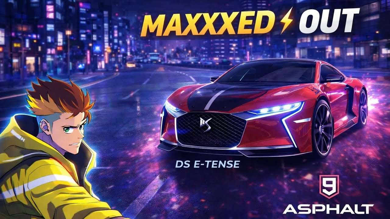 7½ minutes of Clean DS E Tense Gameplay | ASPHALT 9 Events | Maxxxed Out ⚡
