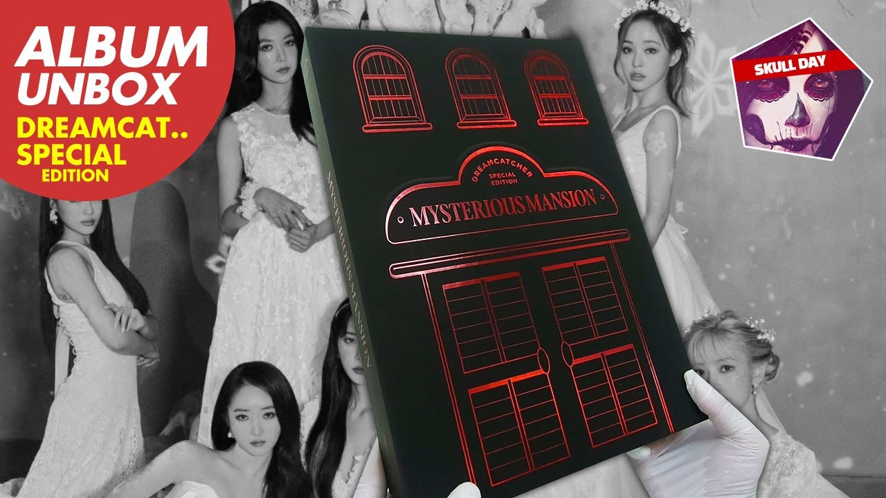 🌸UNBOXING DREAMCATCHER SPECIAL EDITION PHOTOBOOK (MYSTERIOUS MANSION ver)🌸Album Reaction 드림캐쳐 언박싱