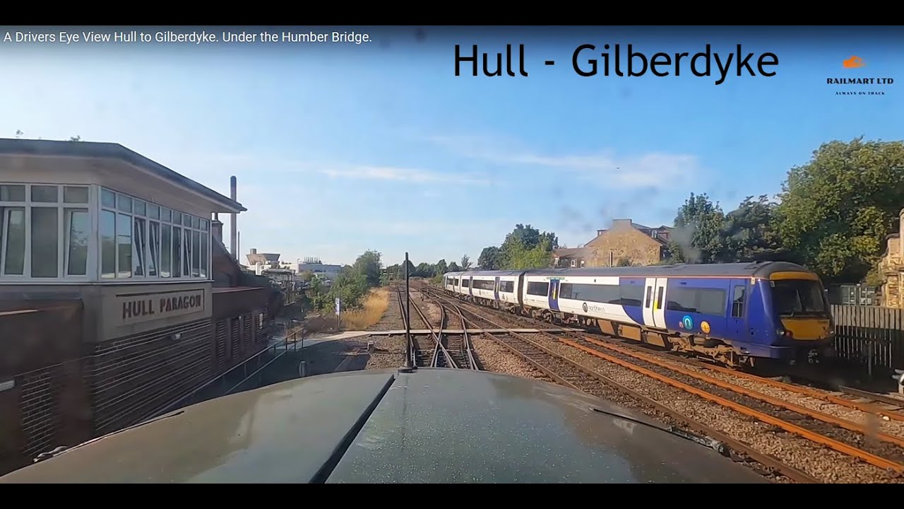 A (4K) Drivers Eye View Hull to Gilberdyke. Under the Humber Bridge.