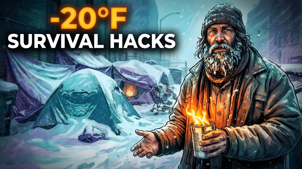 How Homeless People Survive -20°F Blizzards In Tents: 5 Life-Saving Hacks