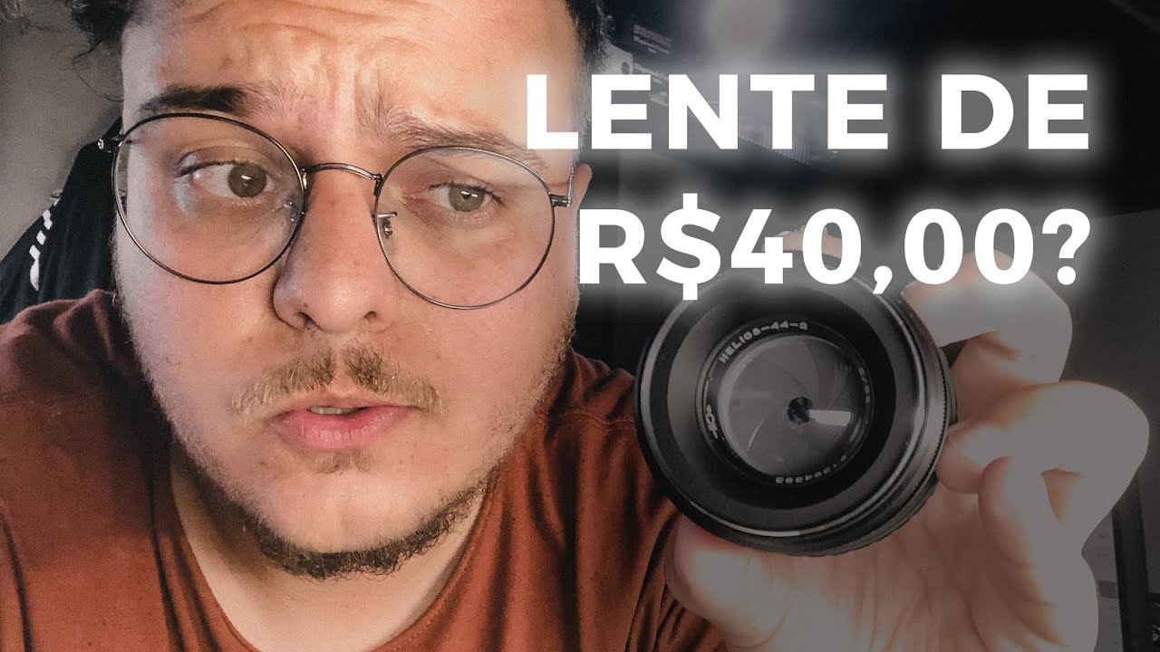 LENTE DE R$40,00? - Fotografando NA PRÁTICA com lentes ANALÓGICAS!