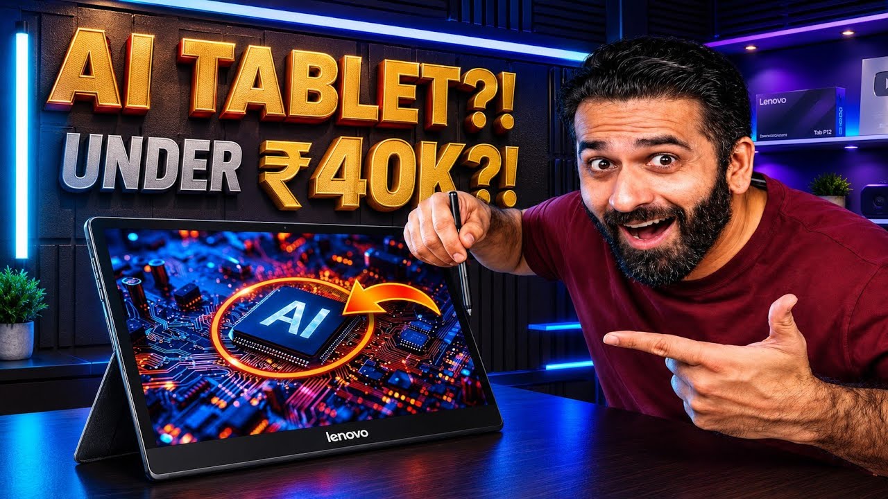 Lenovo Yoga Tab Plus Review | First AI-Powered Android Tablet with Lenovo AI Now | Born Creator