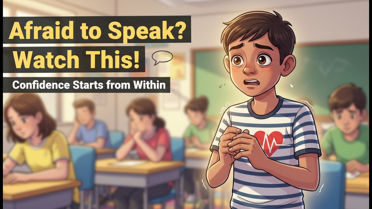 “Afraid to Speak? How a 13-Year-Old Overcame Fear & Gained Confidence | English Learning Story”