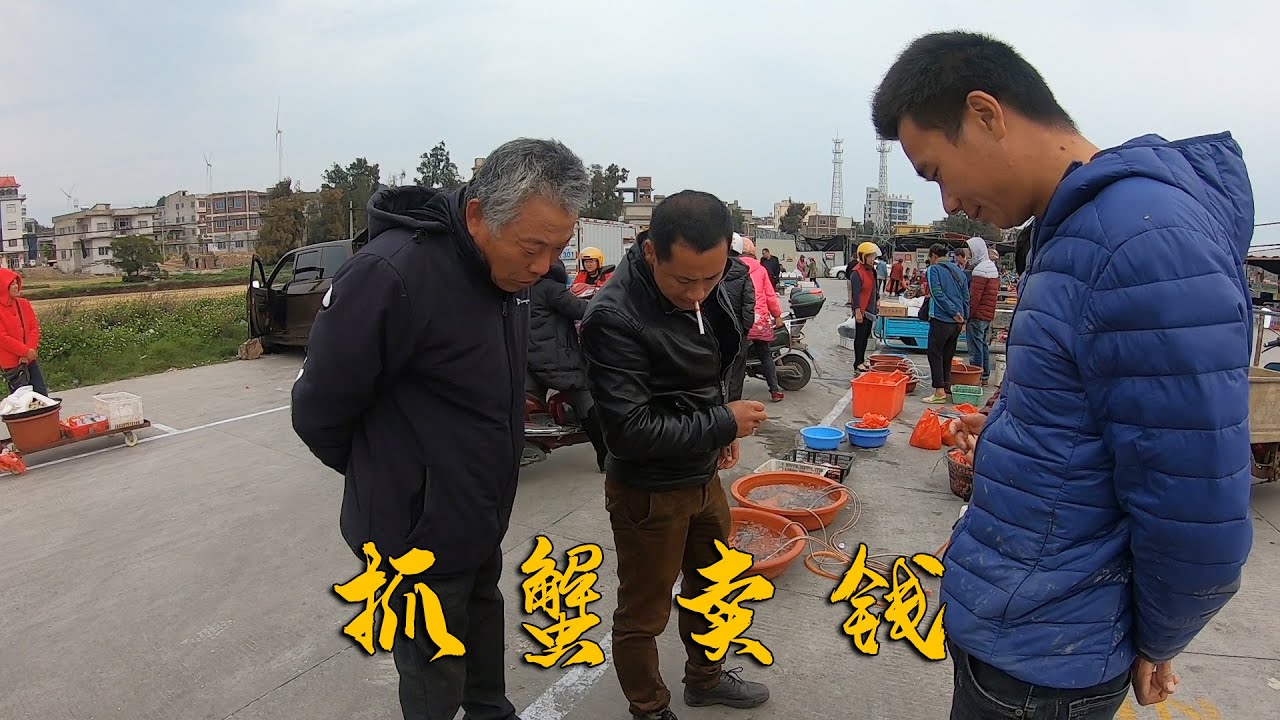 阿烽收埋在泥滩的酒坛子，值钱青蟹抓完一只又一只，上岸就卖钱