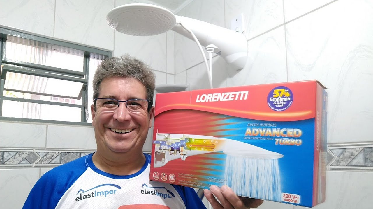 Como instalar o chuveiro LORENZETTI ADVANCED TURBO com PRESSURIZADOR