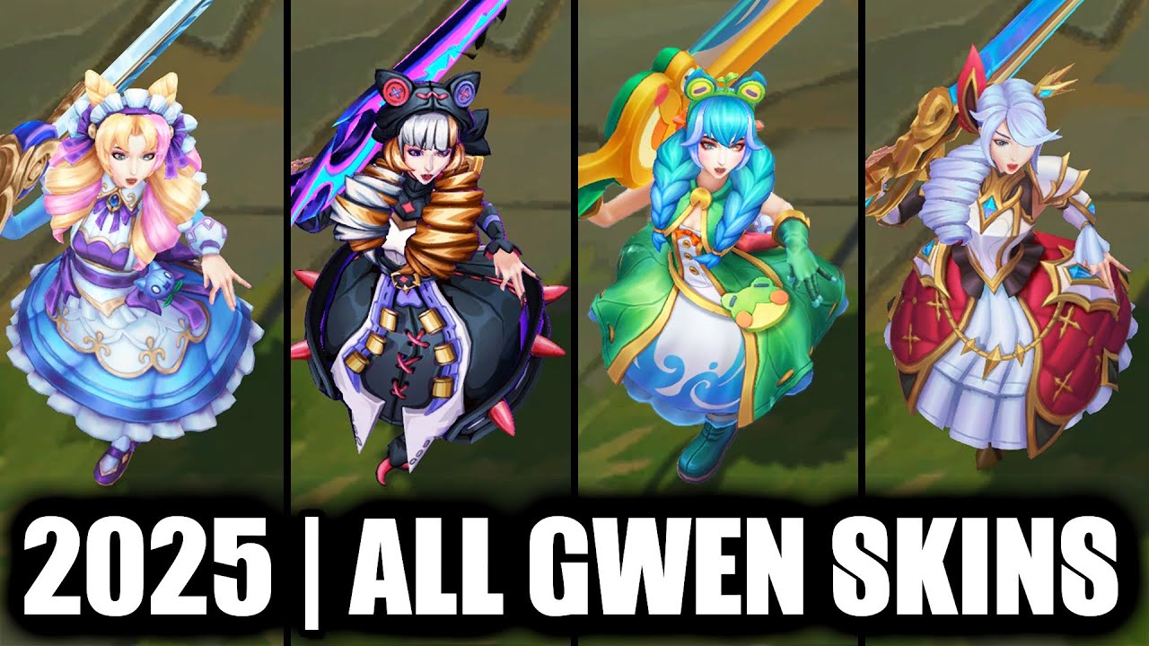 ALL GWEN SKINS SPOTLIGHT 2025 | League of Legends