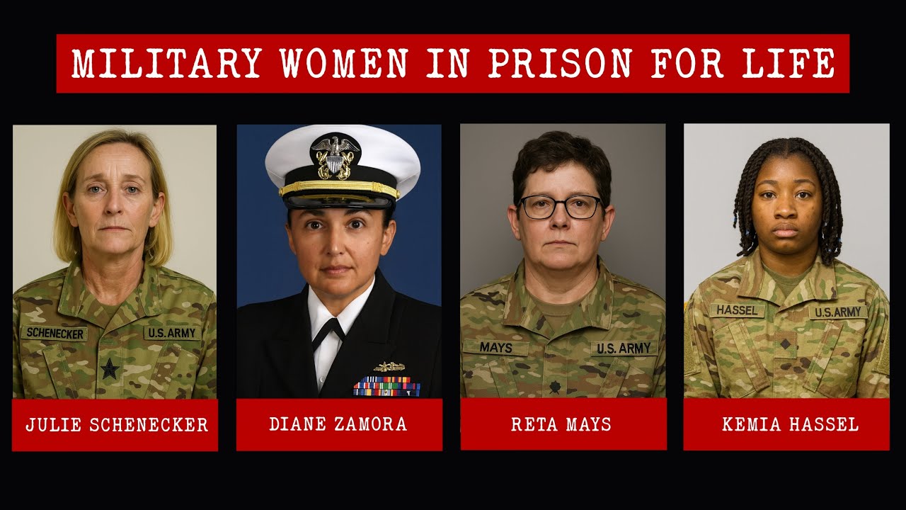 All U.S. MILITARY WOMEN Sentenced to LIFE in US PRISON | Full List & Shocking Details