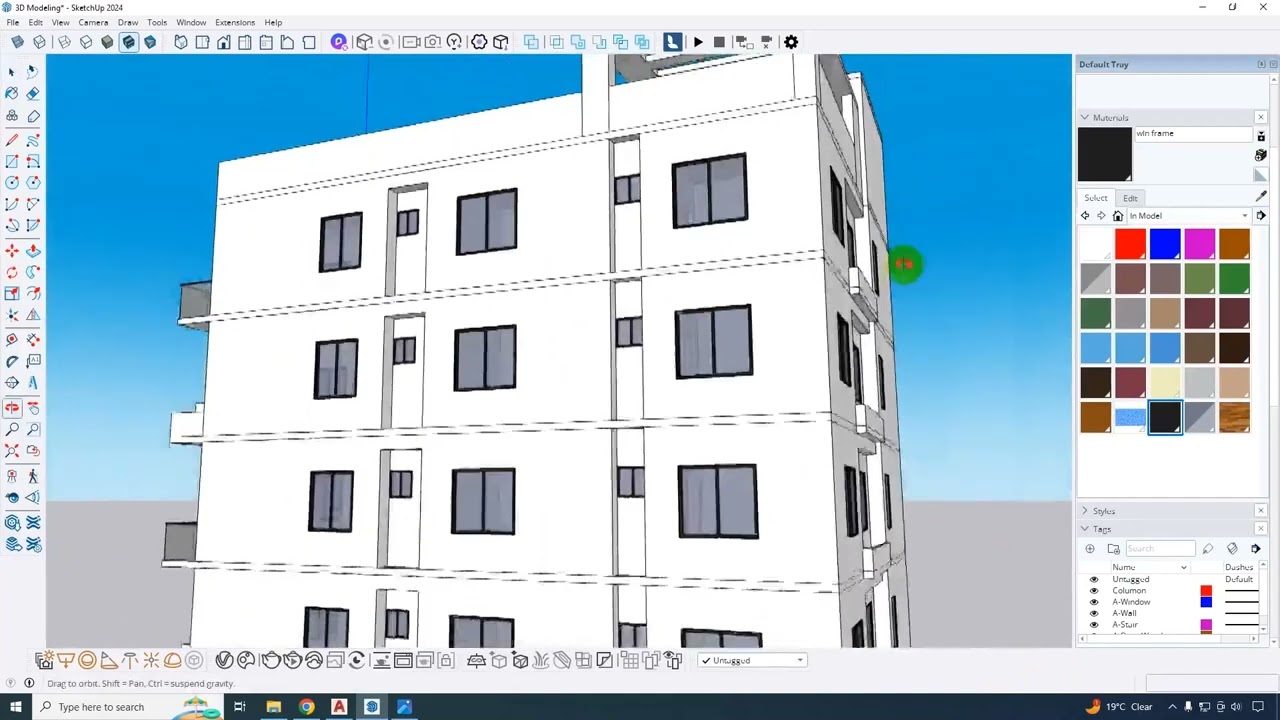 Sketchup For Exterior and Interior 3D Modeling Rendering Animation Full Bangla Course | FAB 04
