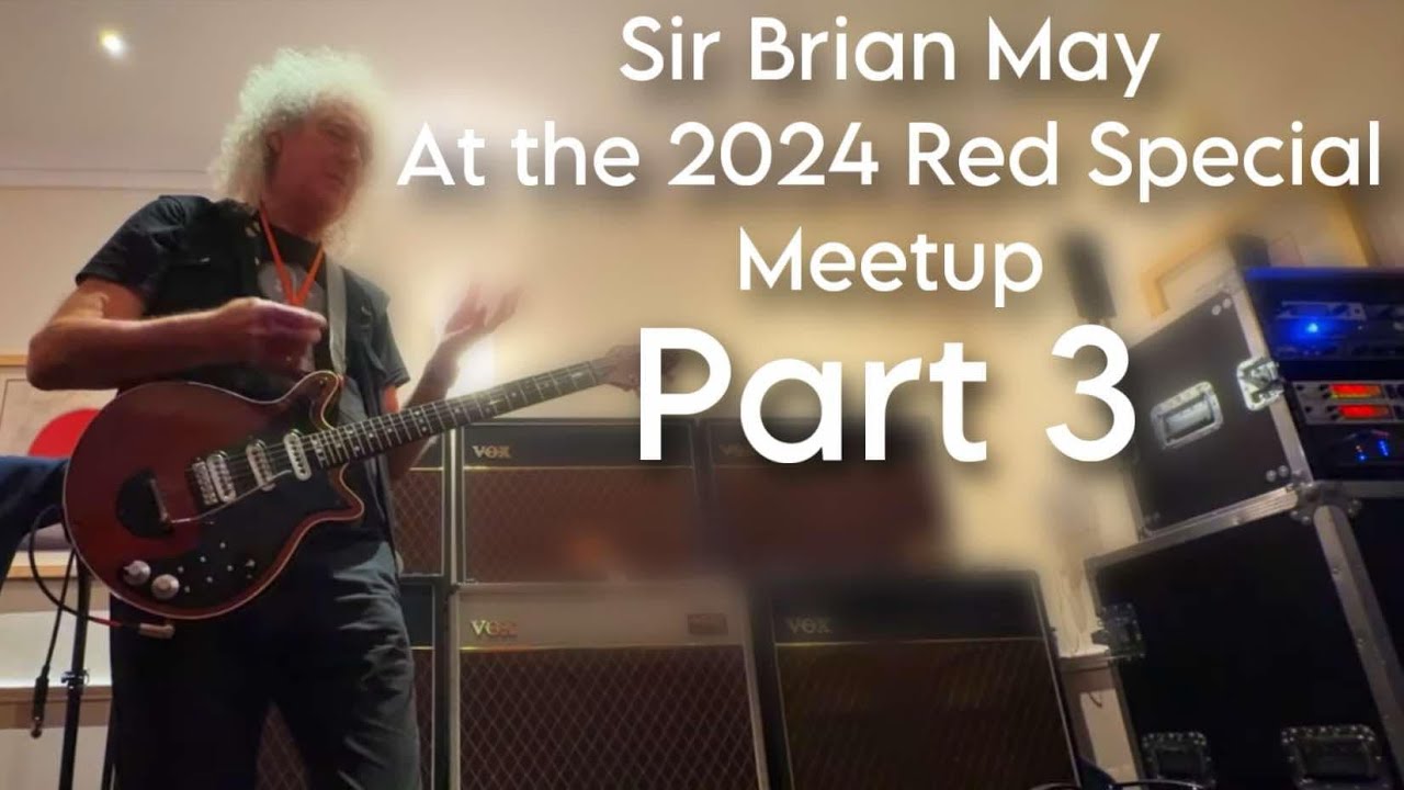 Брайан Мэй рассказывает о гитаре Red Special на RS Meetup 2024, часть 3