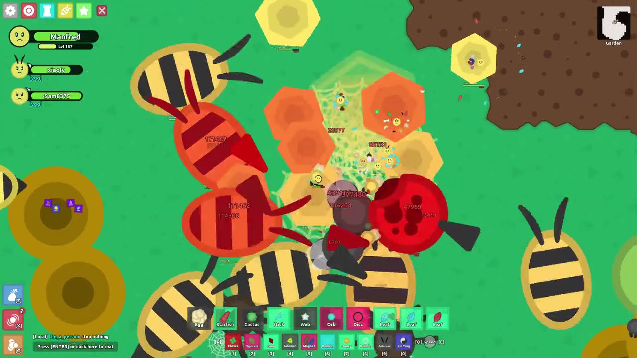 garden farm, or more like ant hole farm