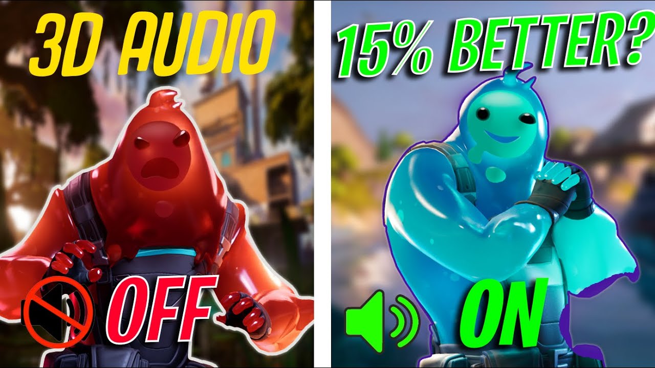 NEW 3D Audio Headphones SETTINGS in FORTNITE will improve your game!!