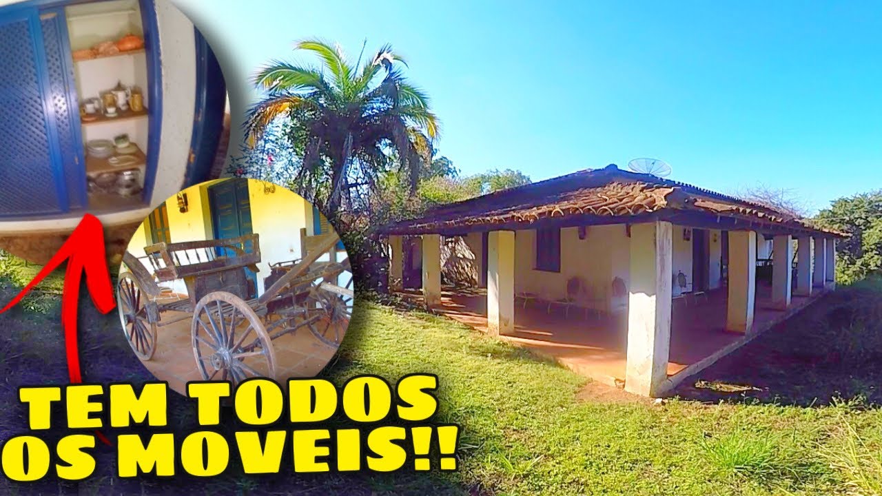 FAMÍLIA ABANDONA MANSÃO HISTÓRICA COM TODOS OS MÓVEIS DENTRO (LUCAO)