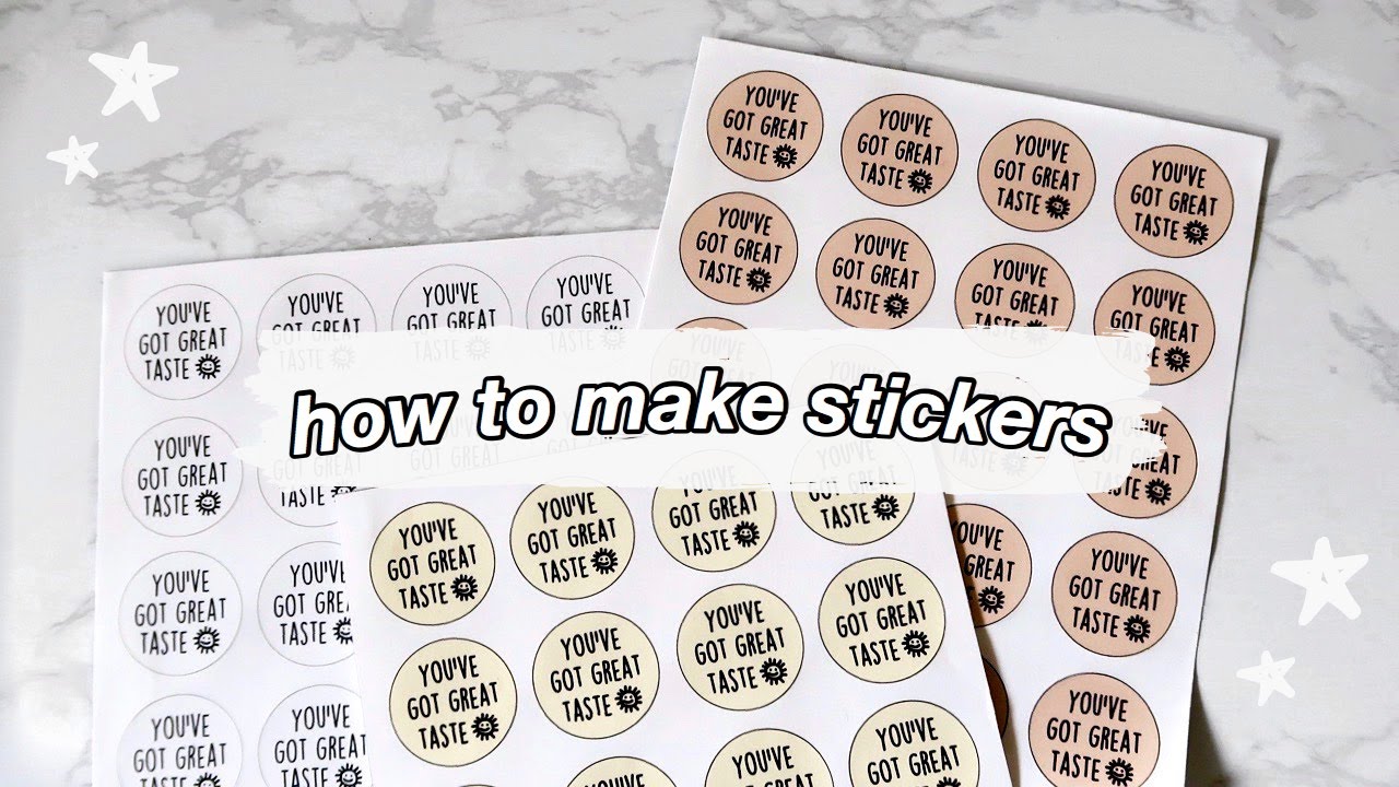 HOW TO MAKE STICKERS (with your Cricut!) // DIY Stickers with Cricut + BIG ANNOUNCEMENT!!!!
