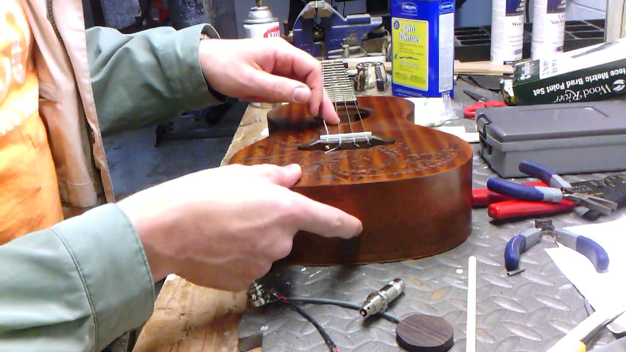 How to Install an Endpin Jack In a Ukulele