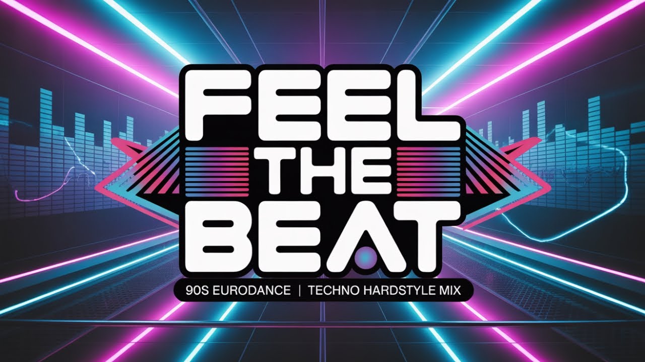 Feel The Beat — 90s Eurodance | Techno Hardstyle Mix | Gabriel Rising AI