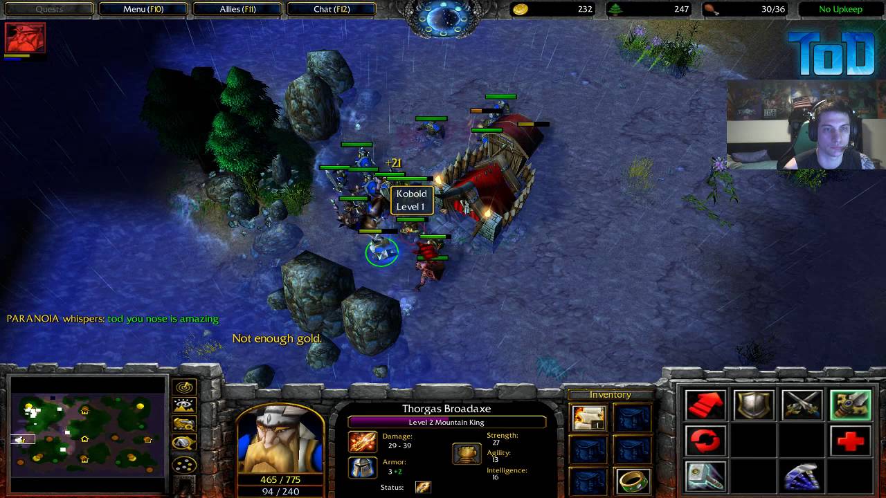 Warcraft III #91 - INSUPERABLE Human vs Undead (Echo Isle)