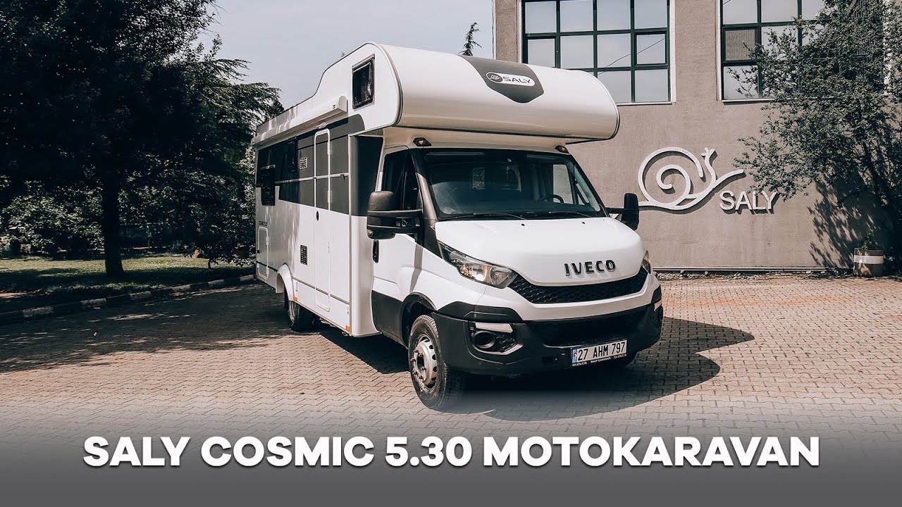BANYO TUVALET AYRI VE ÇAMAŞIR MAKİNELİ MOTOKARAVAN: SALY COSMIC 5.30